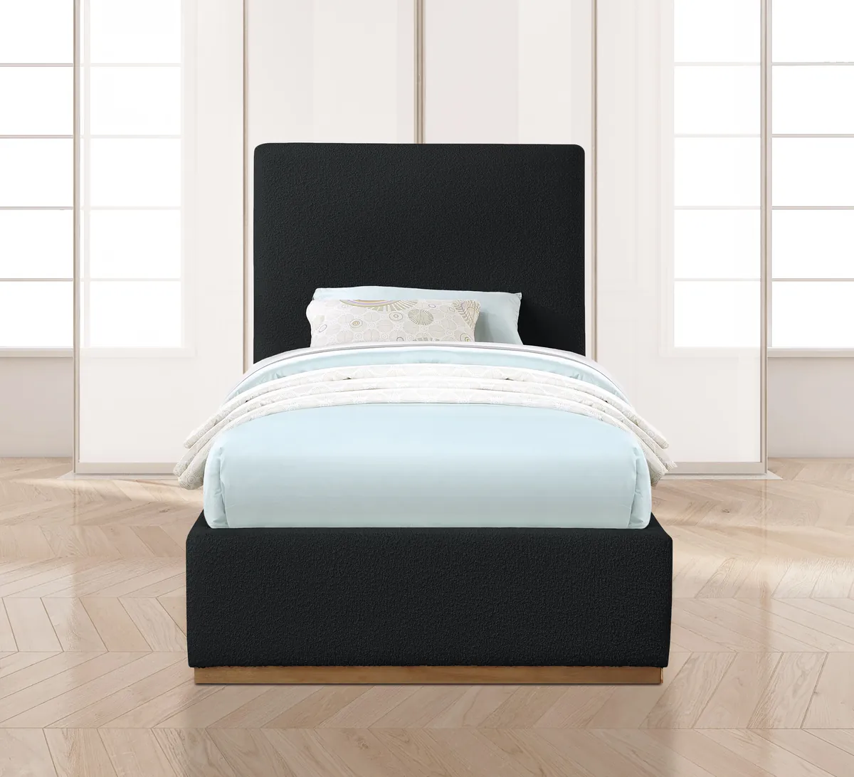 Monaco - Twin Bed - Black