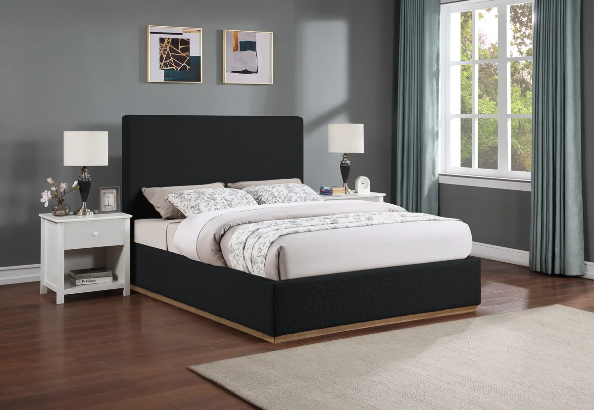 Monaco - King Bed - Black - View 2