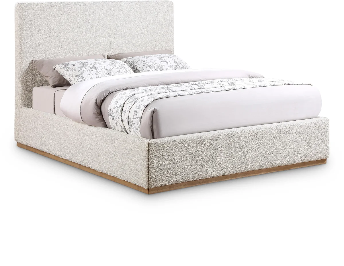 Monaco - Queen Bed - Cream