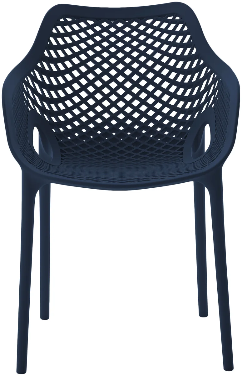 Mykonos - Outdoor Patio Dining Chair (Set of 4) - Navy