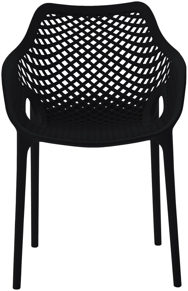 Mykonos - Outdoor Patio Dining Chair (Set of 4) - Black