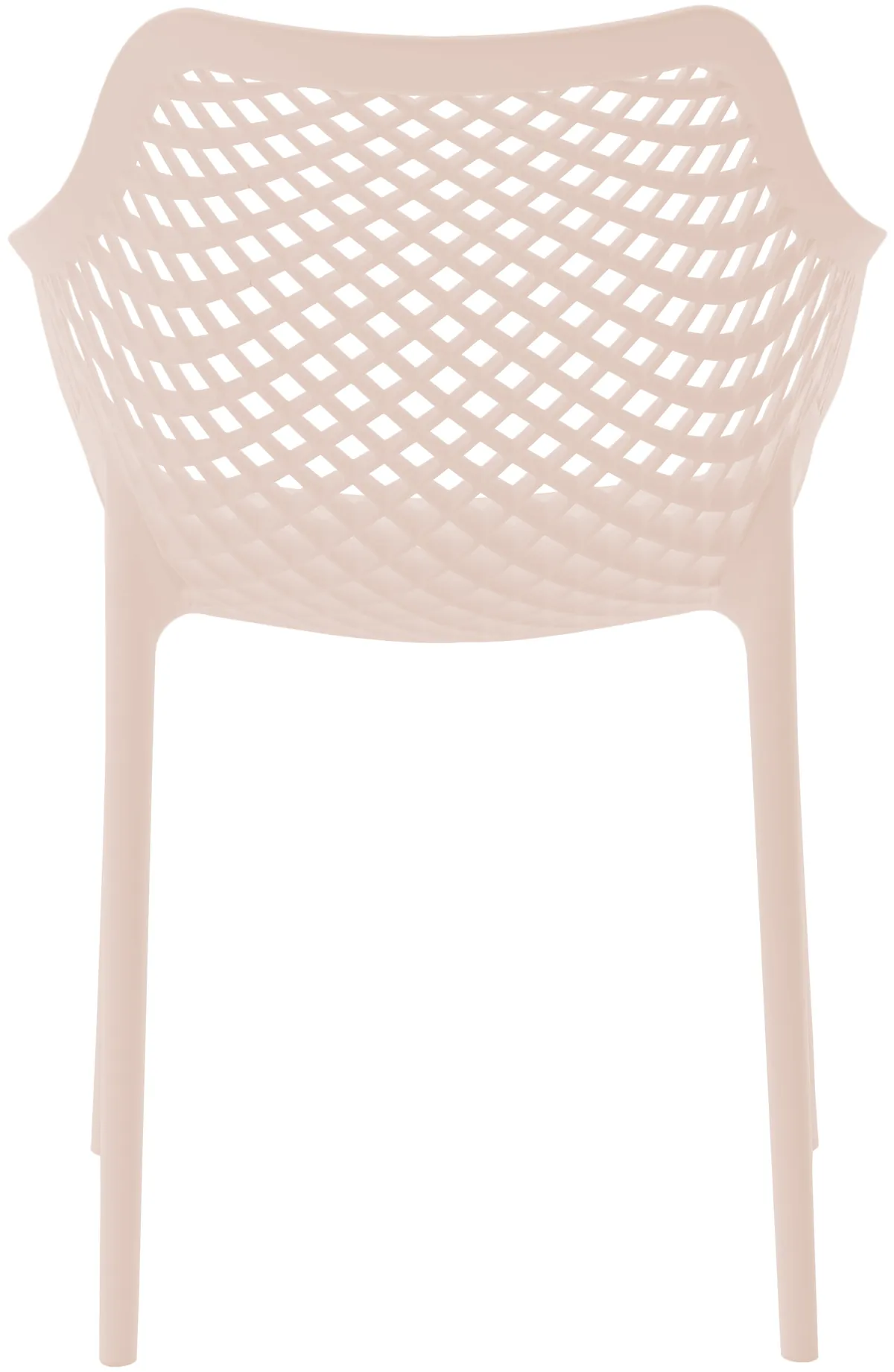 Mykonos - Outdoor Patio Dining Chair (Set of 4) - Pink