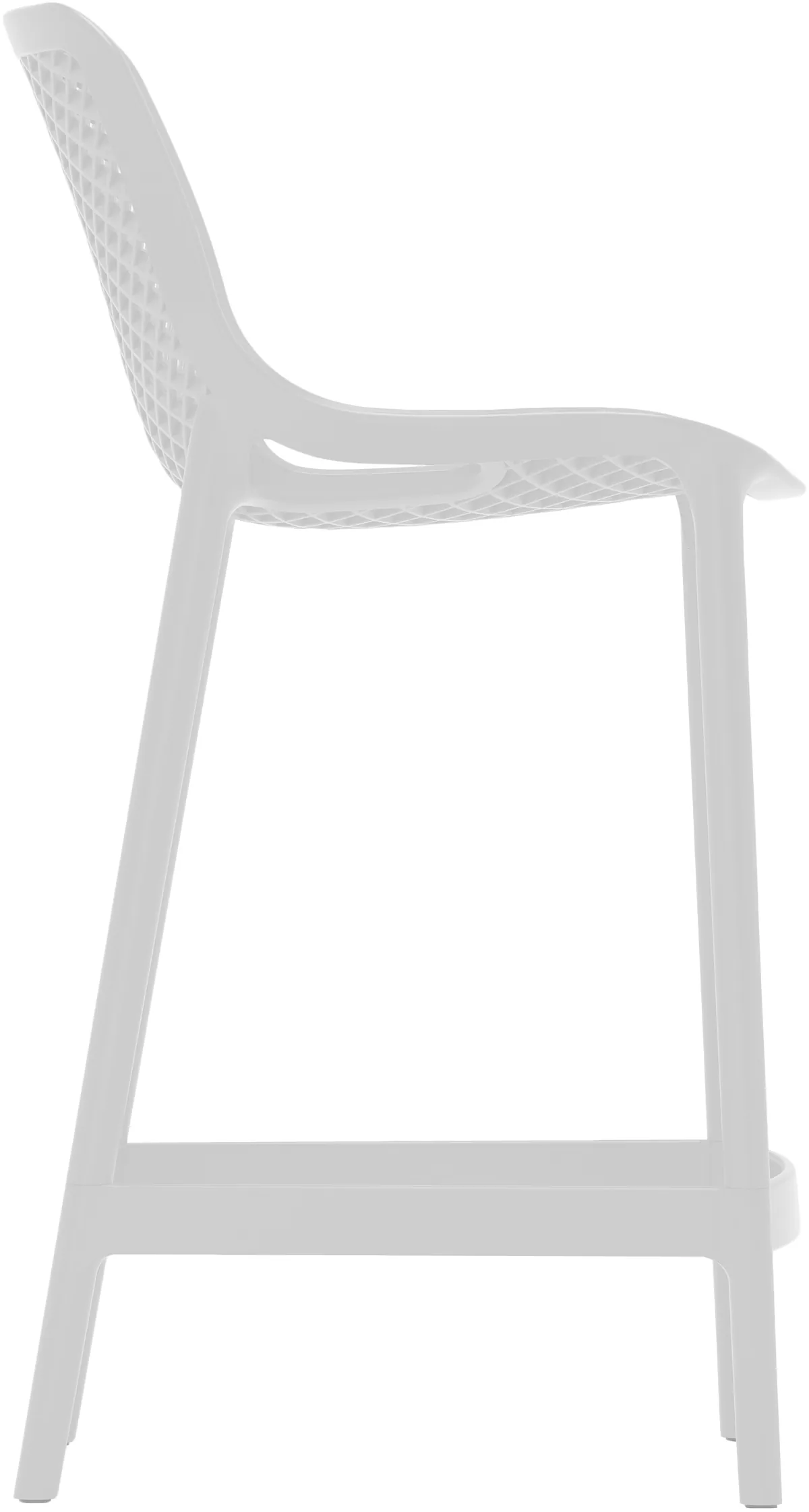 Mykonos - Outdoor Patio Stool (Set of 4) - White