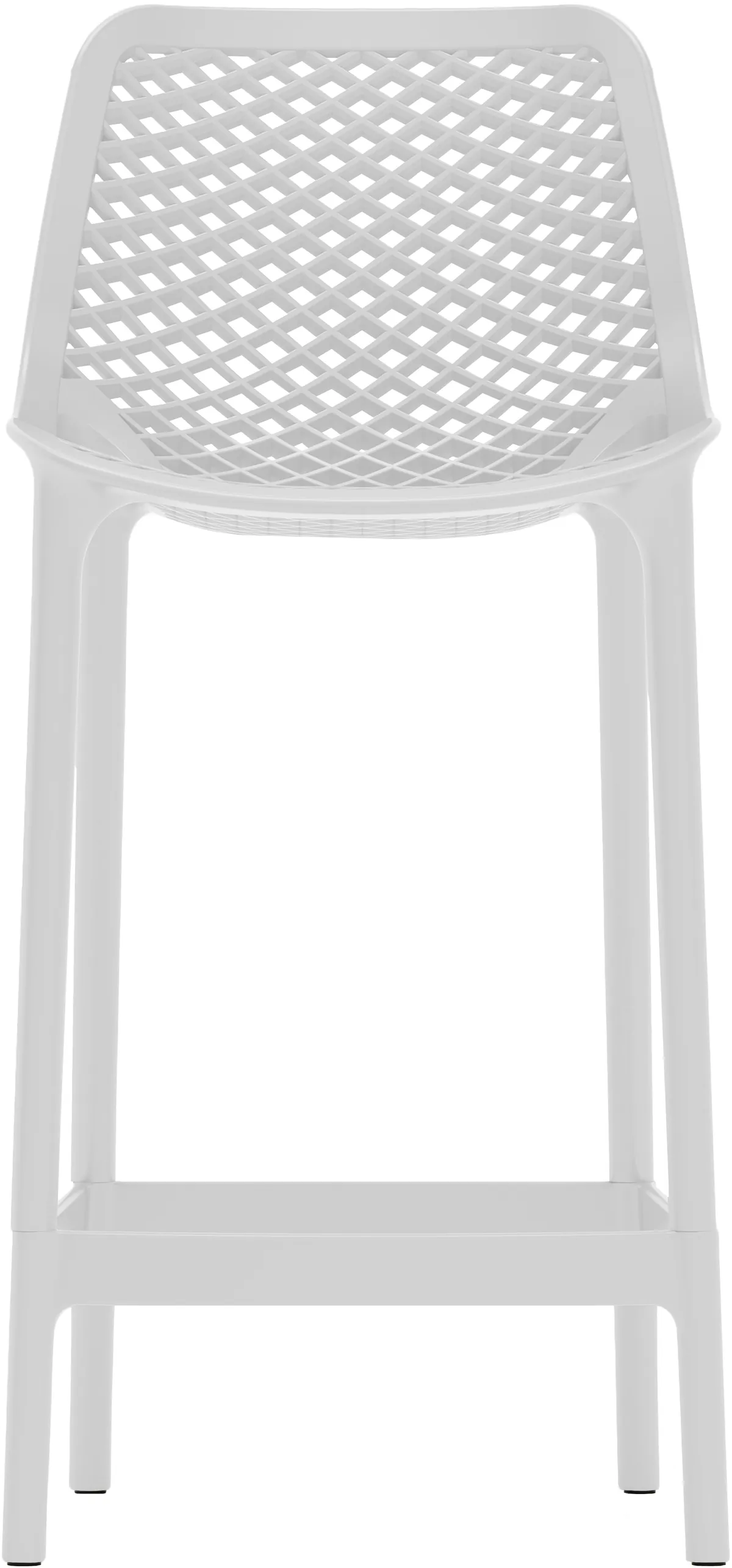 Mykonos - Outdoor Patio Stool (Set of 4) - White