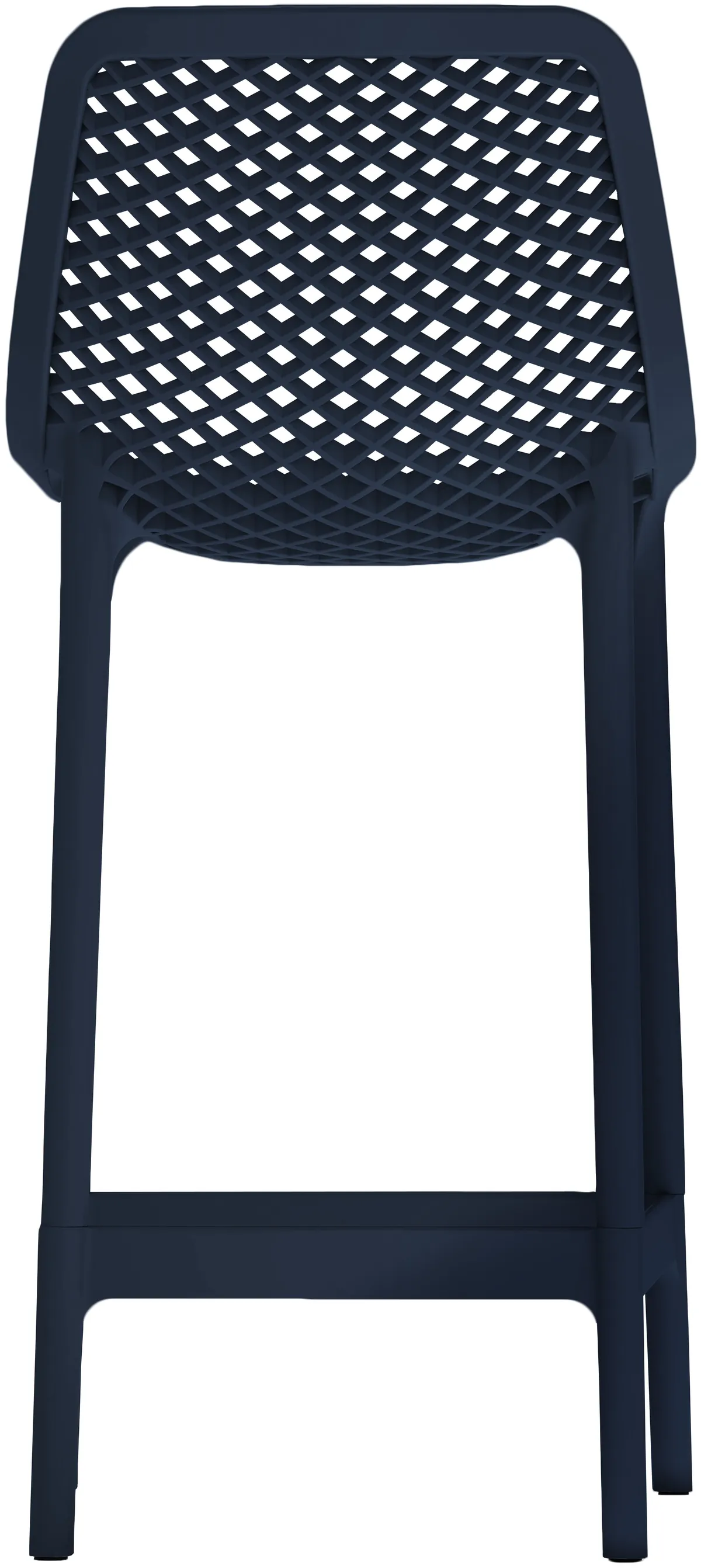 Mykonos - Outdoor Patio Stool (Set of 4) - Navy