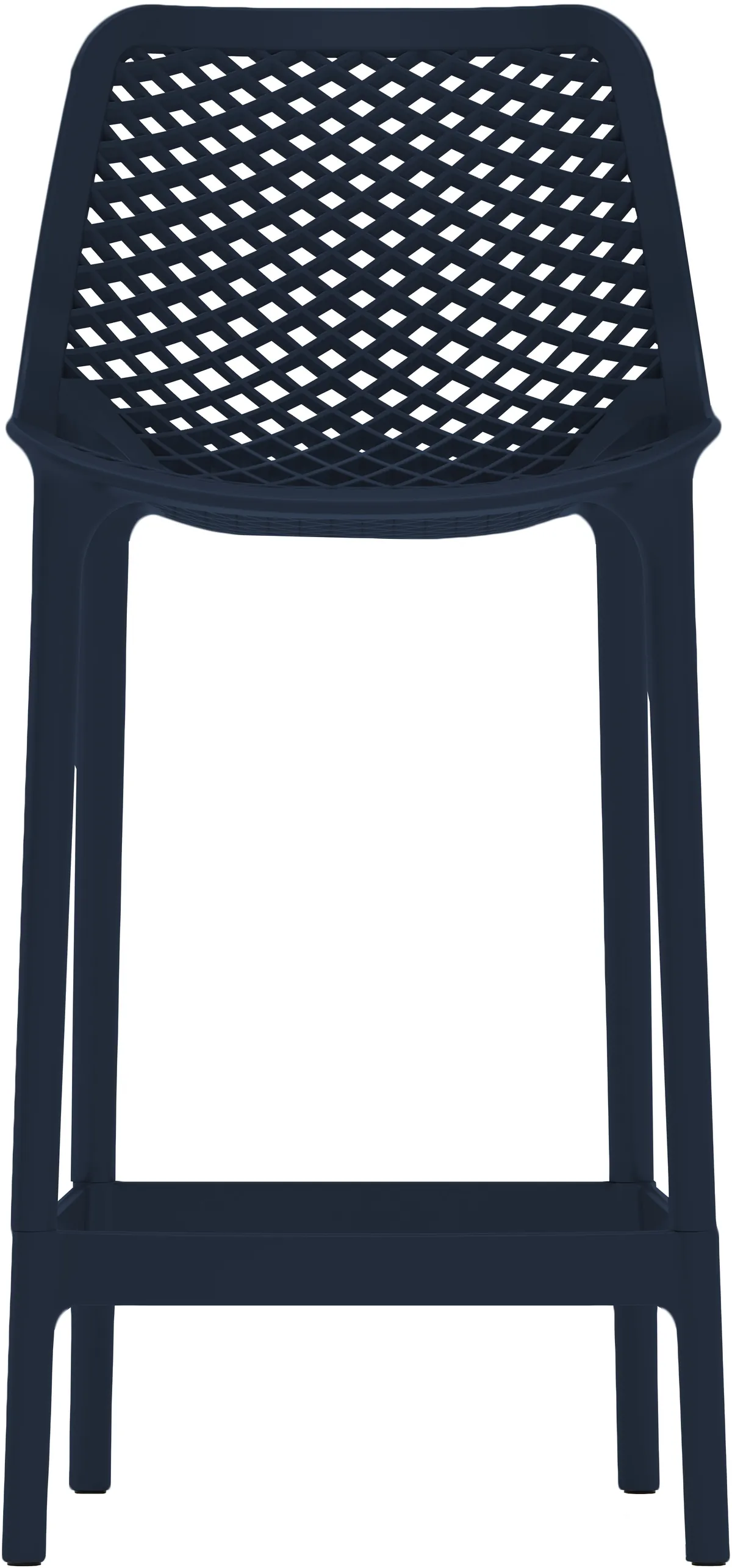 Mykonos - Outdoor Patio Stool (Set of 4) - Navy