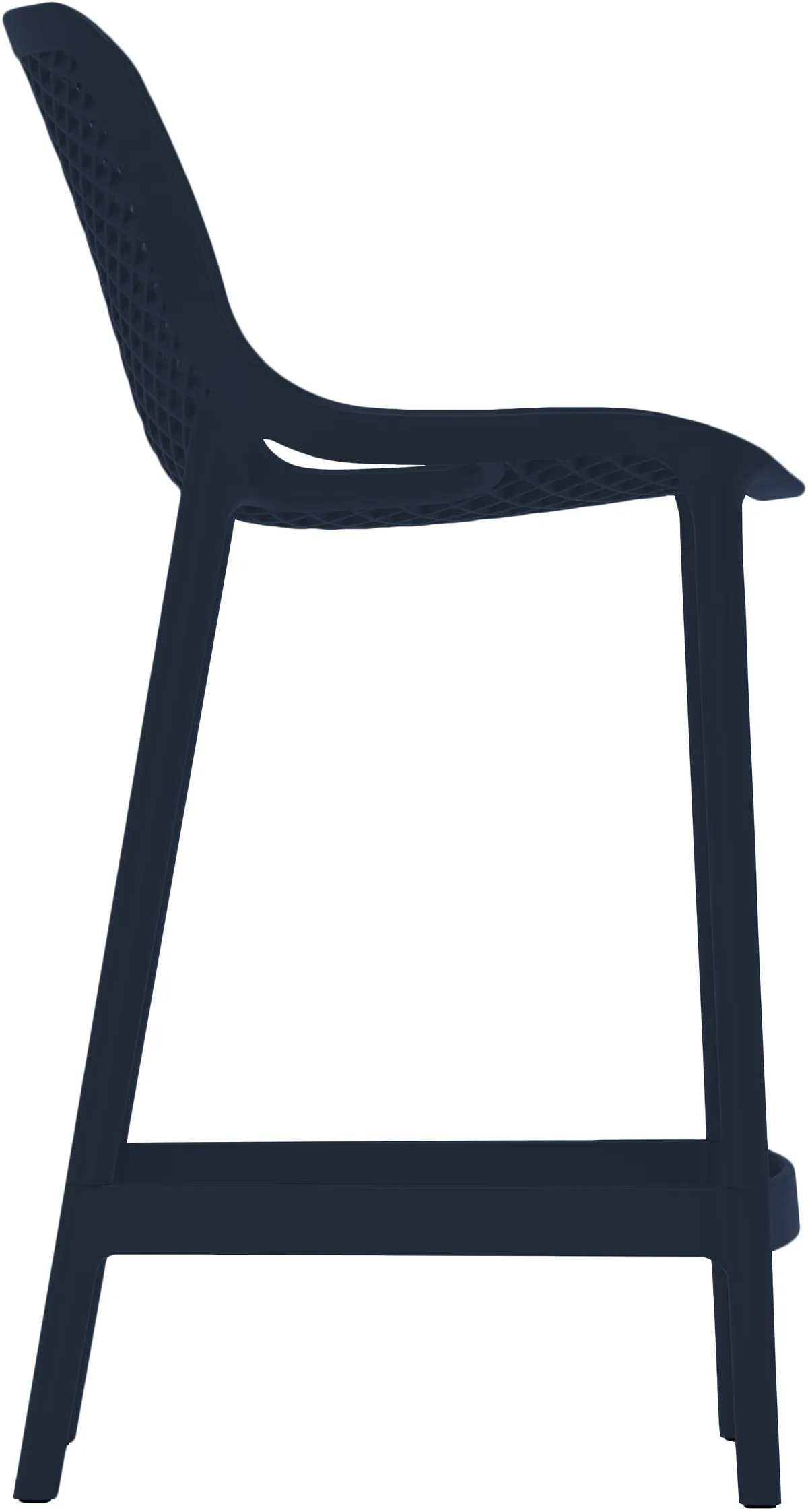 Mykonos - Outdoor Patio Stool (Set of 4) - Navy