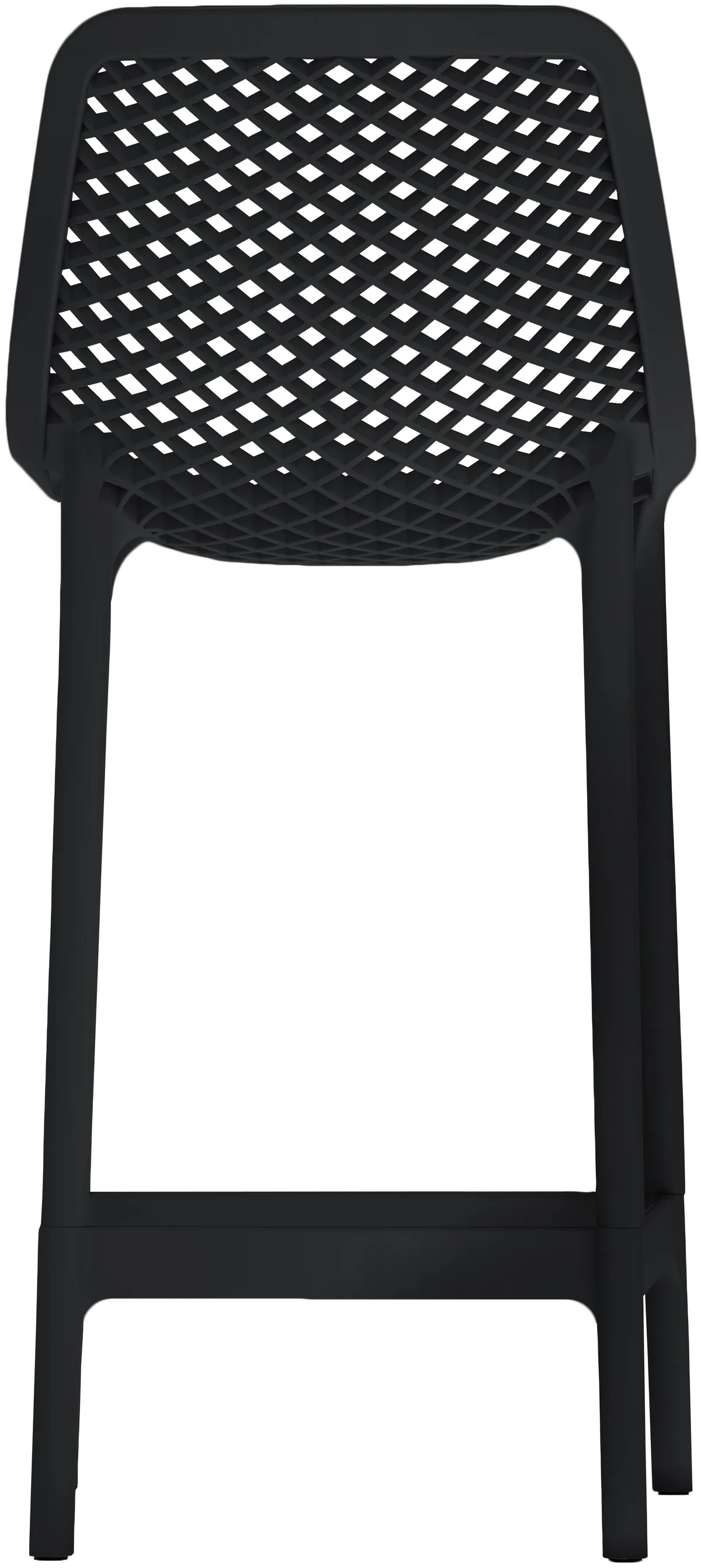 Mykonos - Outdoor Patio Stool (Set of 4) - Black