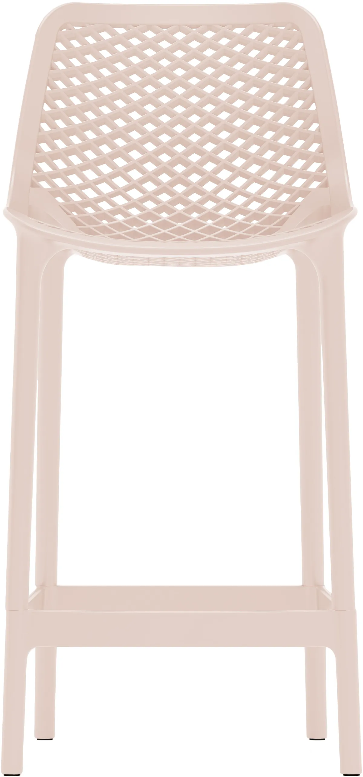 Mykonos - Outdoor Patio Stool (Set of 4) - Pink