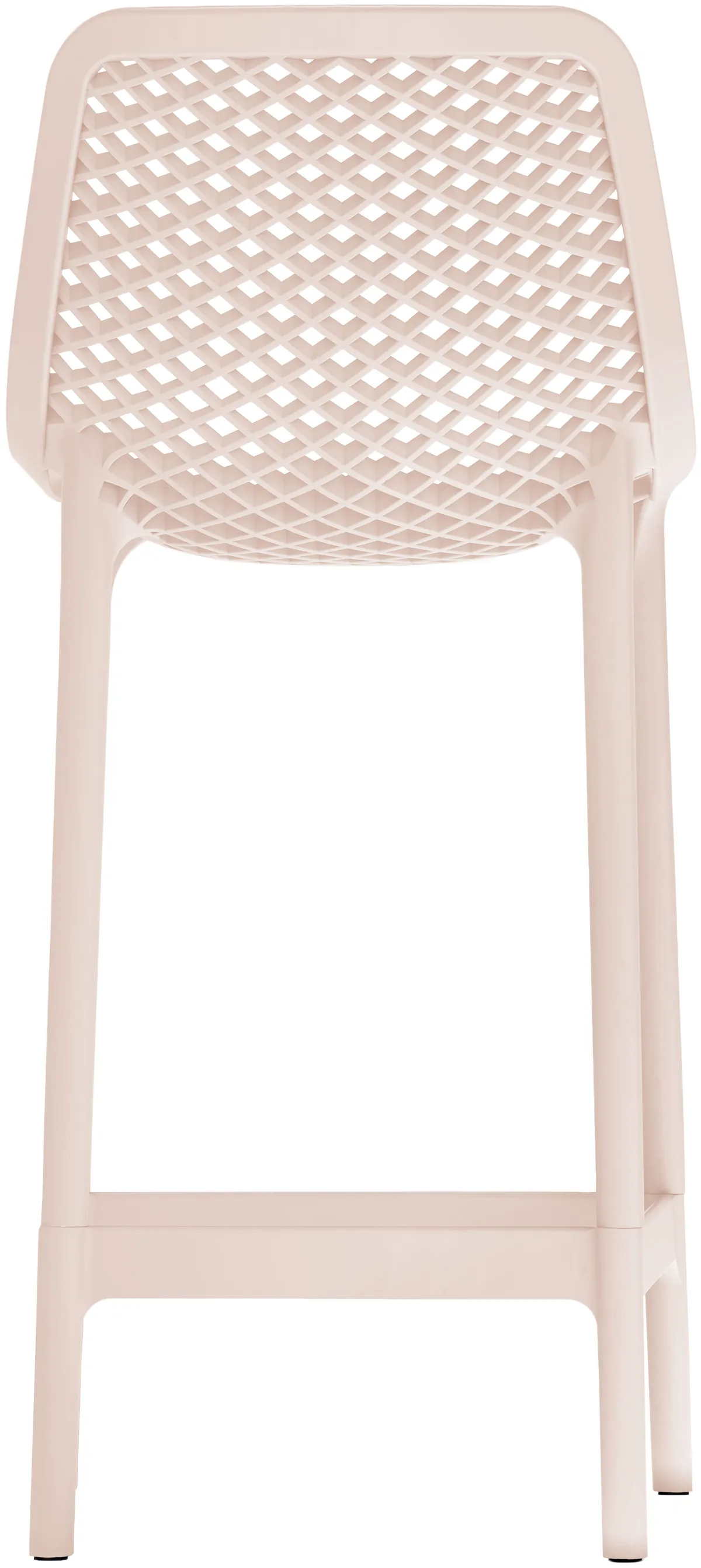 Mykonos - Outdoor Patio Stool (Set of 4) - Pink