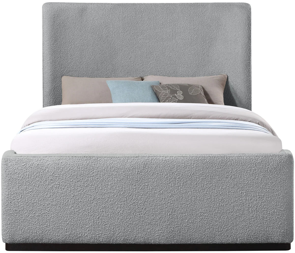 Oliver - King Bed - Gray