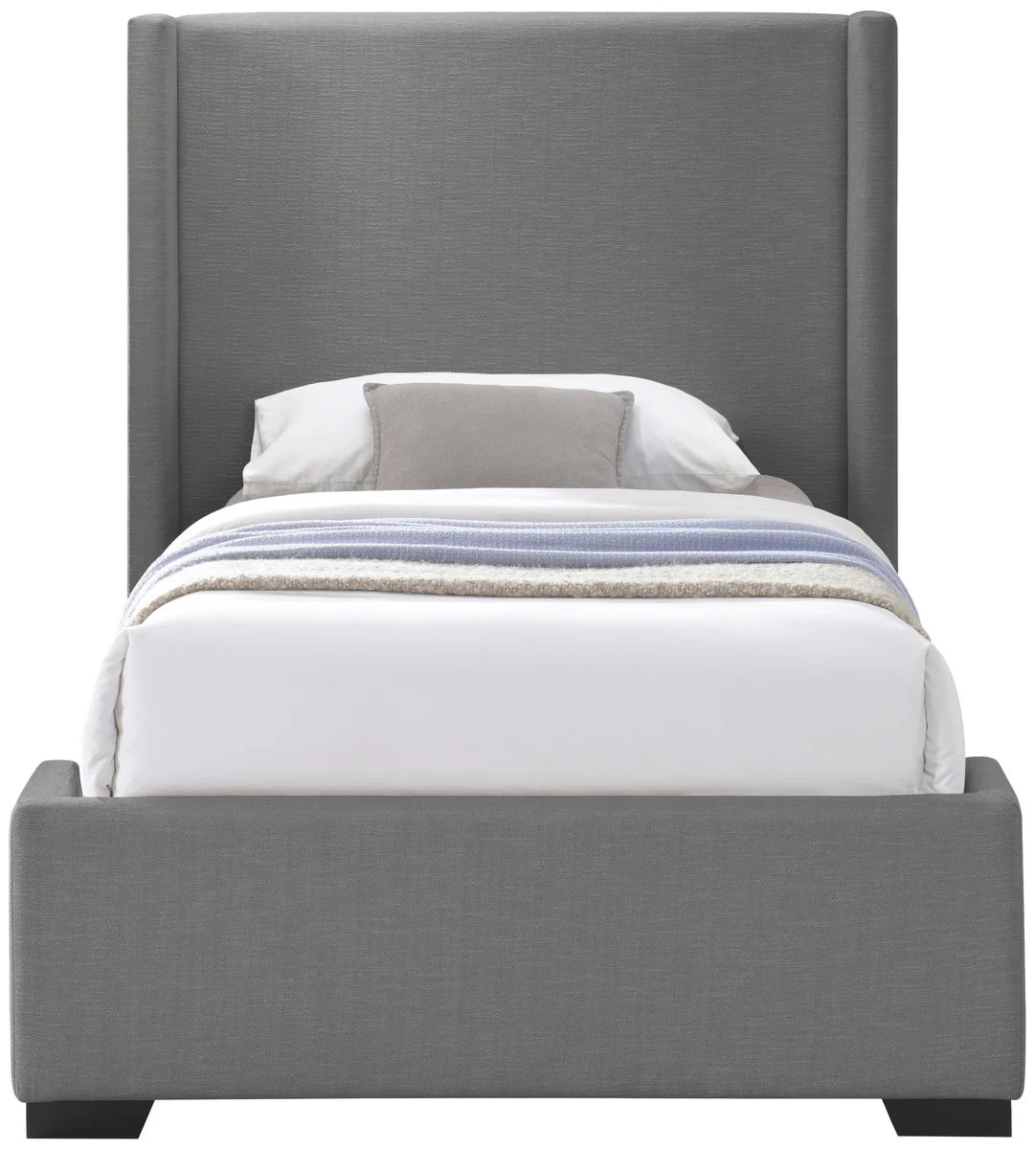 Oxford - Twin Bed - Gray