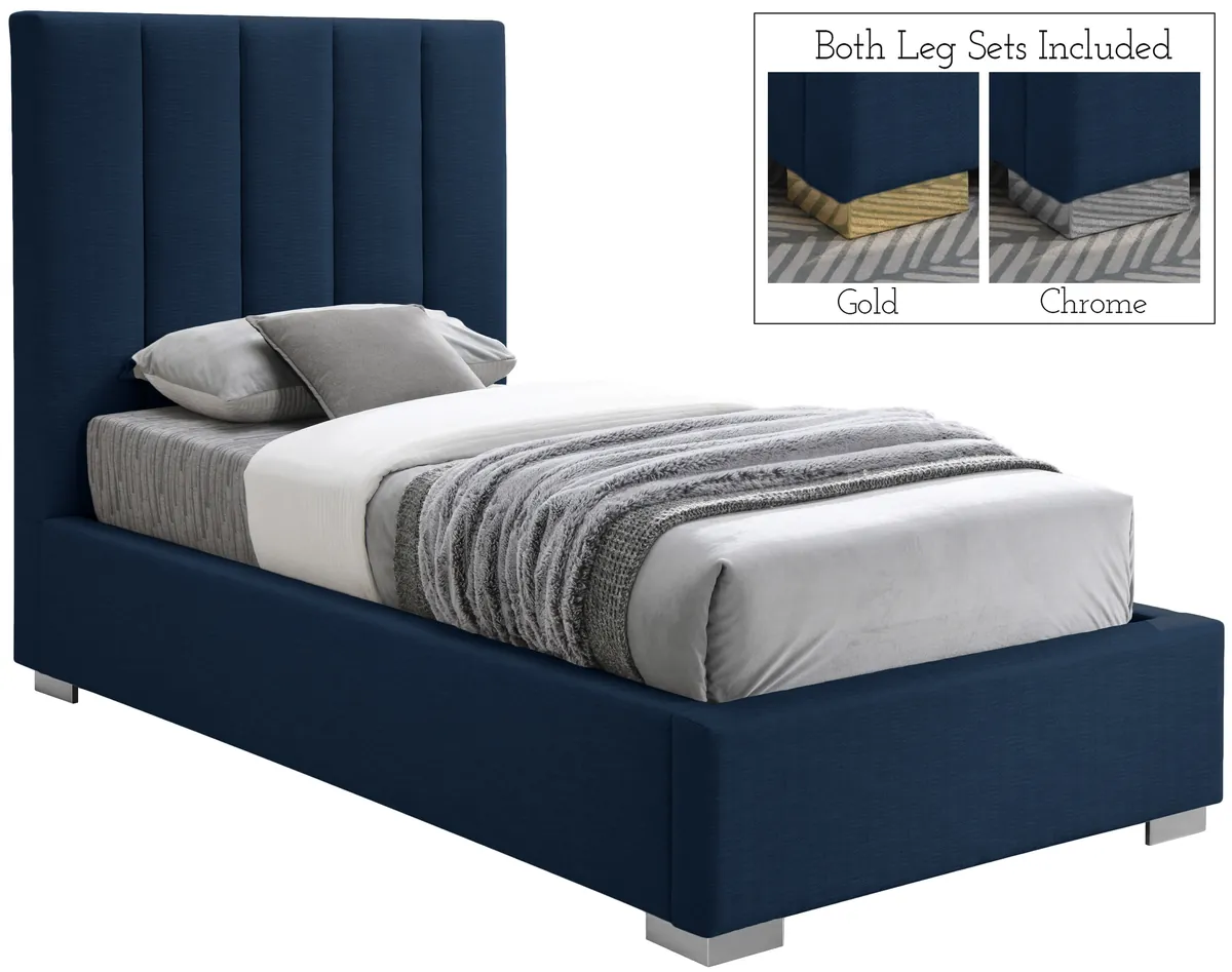 Pierce - Twin Bed - Navy - View 2