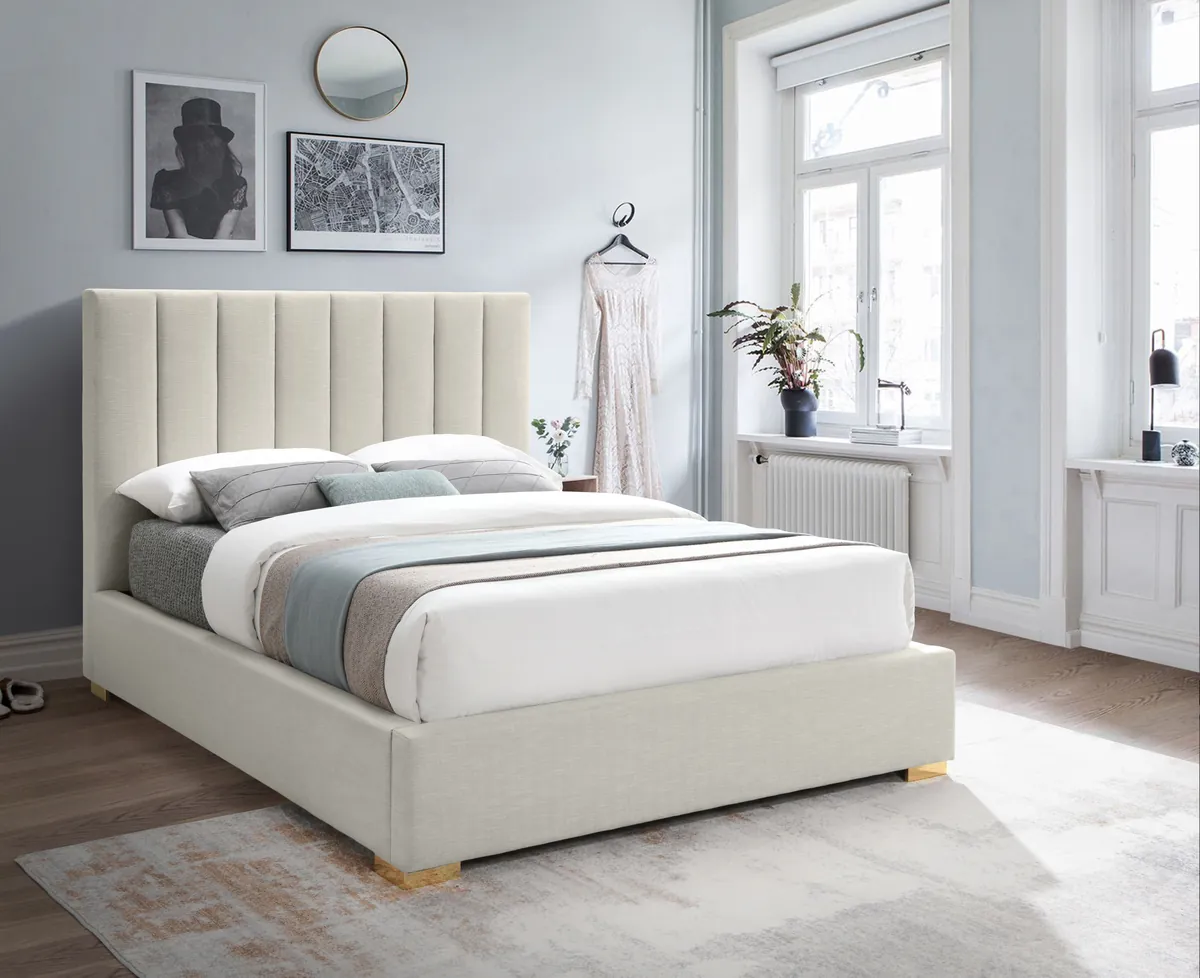 Pierce - Full Bed - Beige