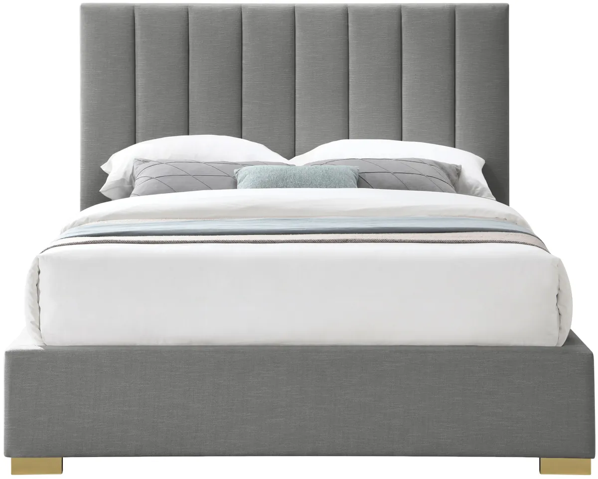 Pierce - King Bed - Gray
