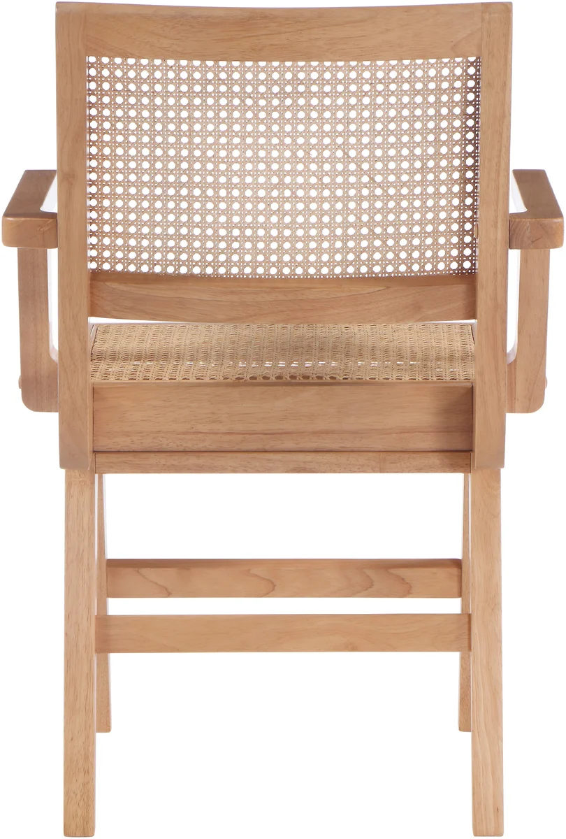 Preston - Dining Arm Chair (Set of 2) - Natural - View 2