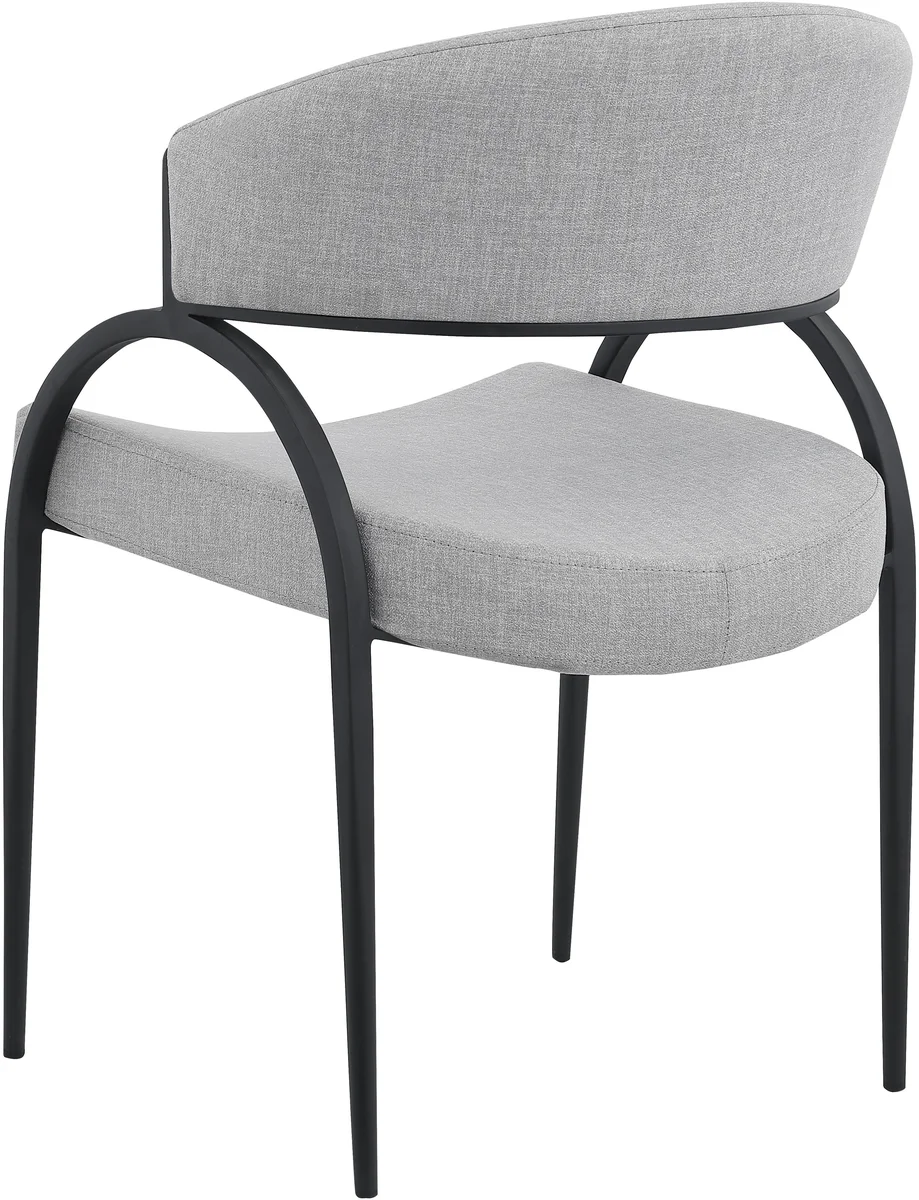 Privet - Dining Chair (Set of 2) - Gray - View 2