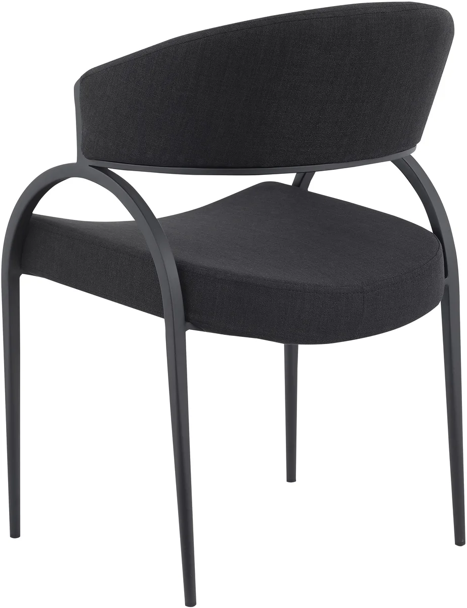 Privet - Dining Chair (Set of 2) - Black - View 2