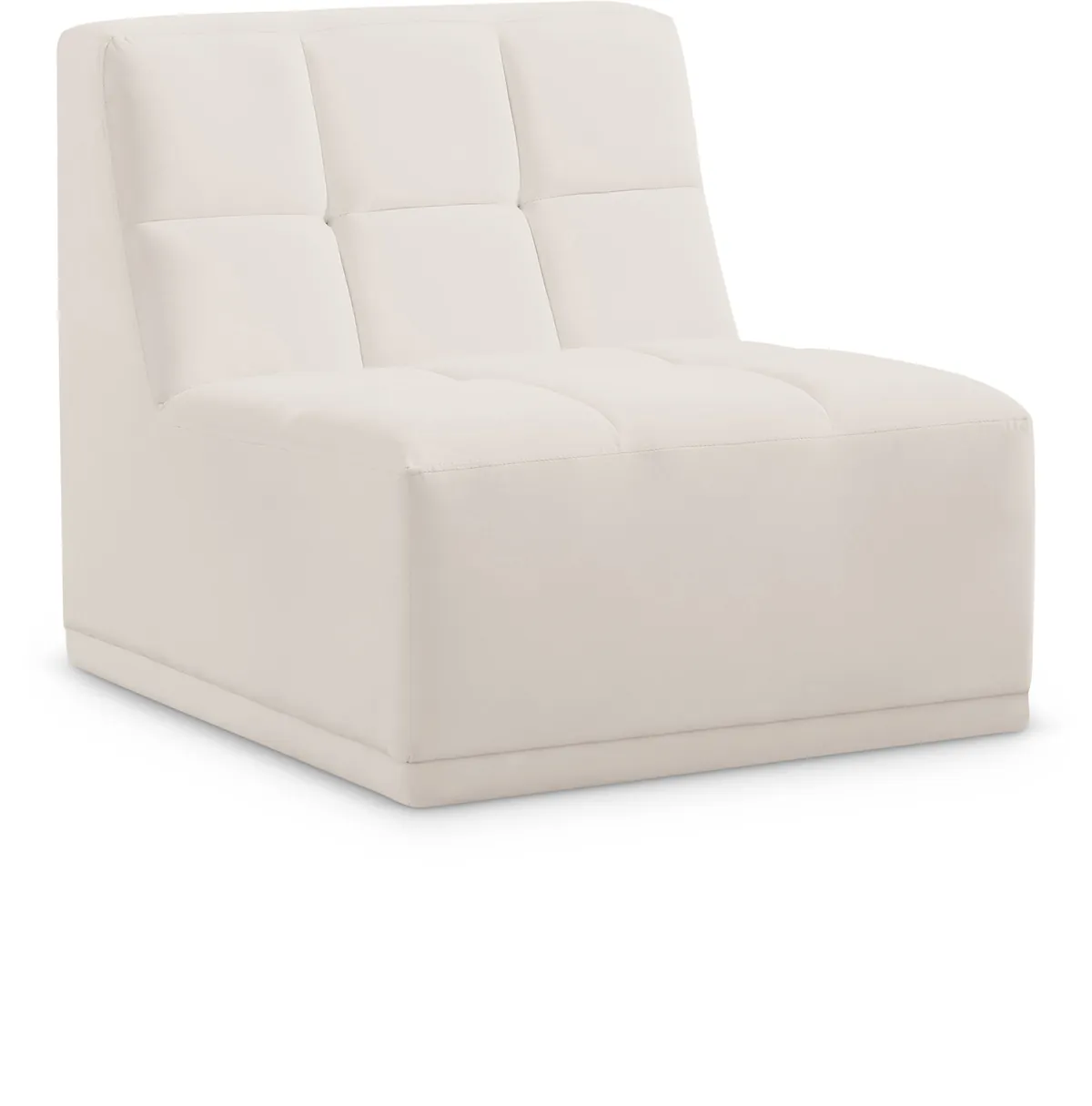 Relax - Armless Chair - Cream
