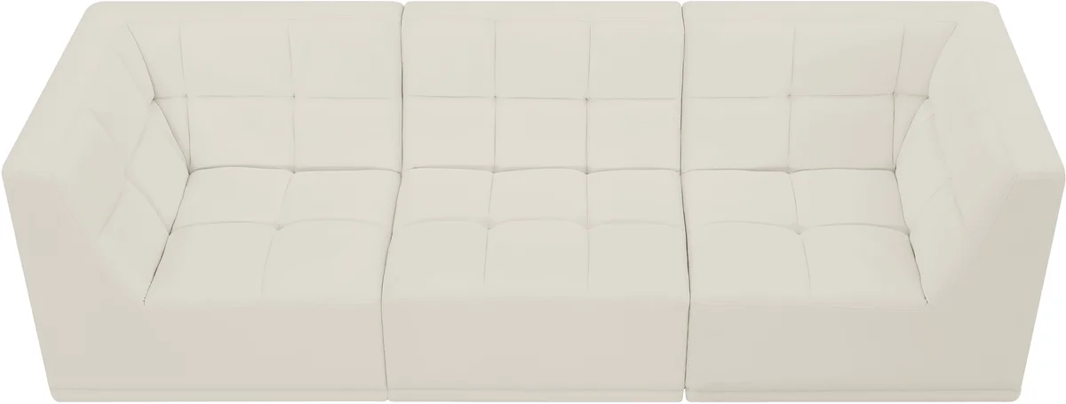 Relax - 3 Seat Modular Sofa - Cream