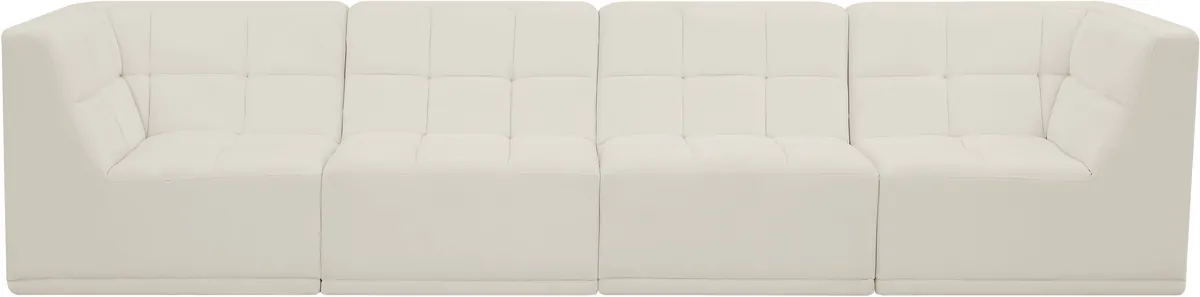 Relax - 4 Seat Modular Sofa - Cream