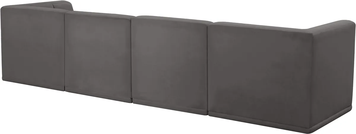 Relax - 4 Seat Modular Sofa - Gray