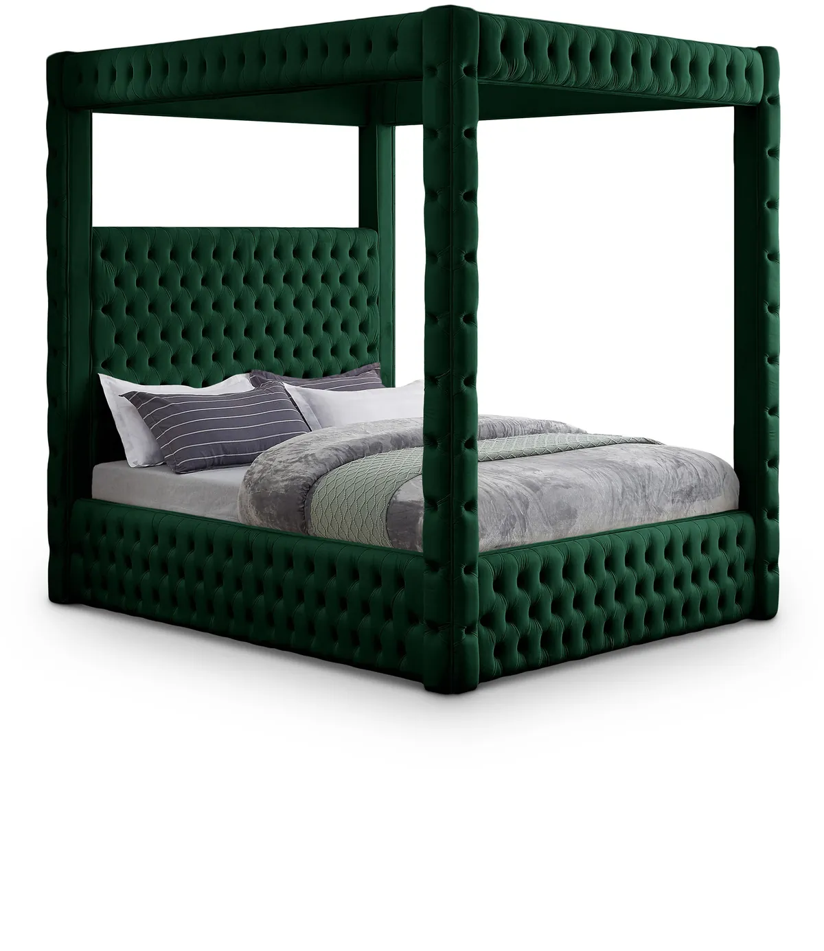 Royal - King Bed - Green