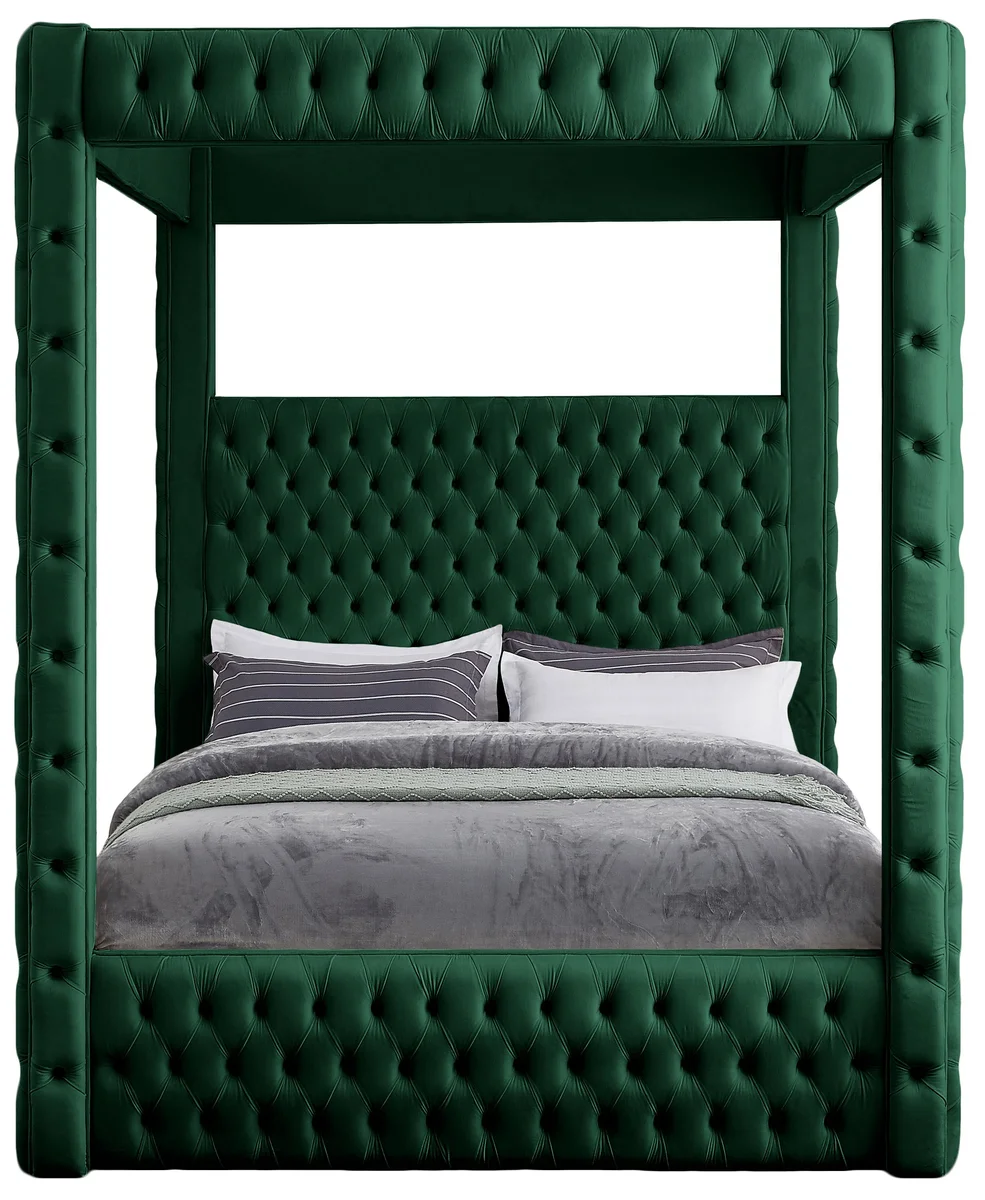 Royal - King Bed - Green