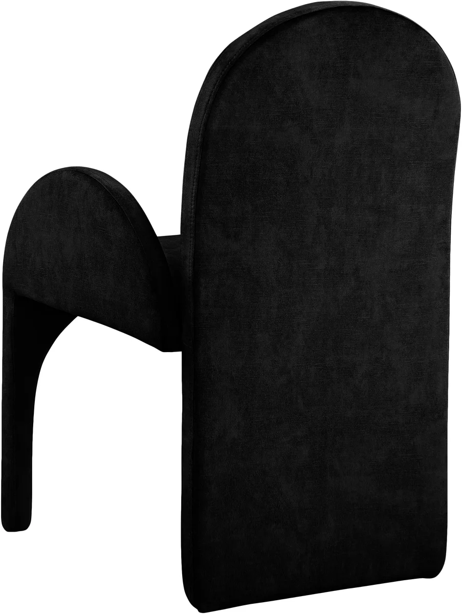 Summer - Dining Arm Chair (Set of 2) - Black - View 2
