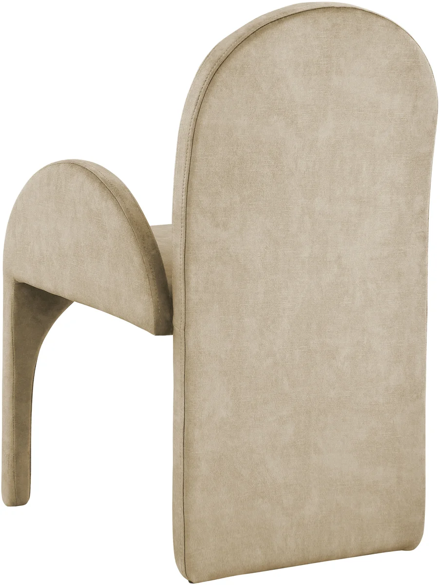 Summer - Dining Arm Chair (Set of 2) - Beige - View 2