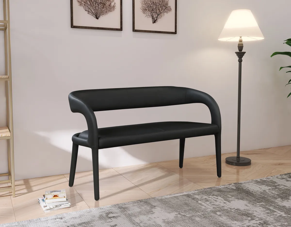 Sylvester - Bench - Black - View 2