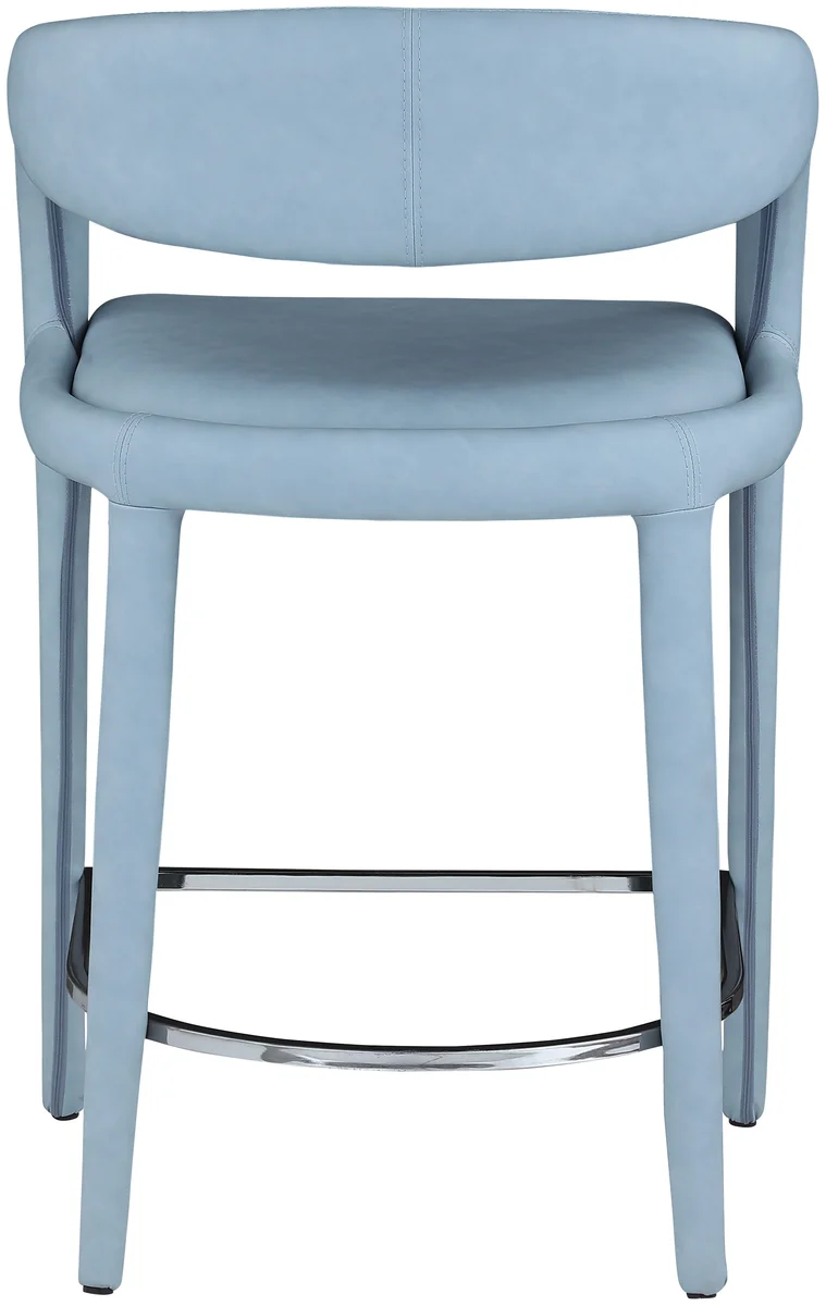 Sylvester - Stool - Light Blue - View 2