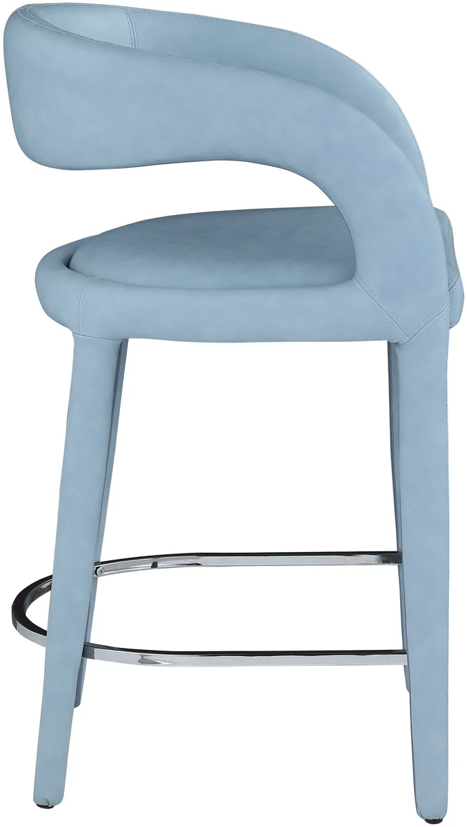 Sylvester - Stool - Light Blue