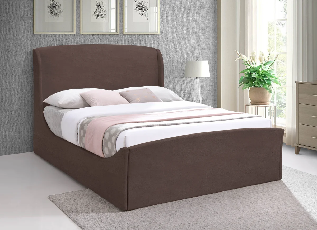 Tess - King Bed - Brown - View 2