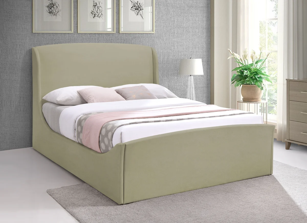 Tess - Queen Bed - Beige - View 2