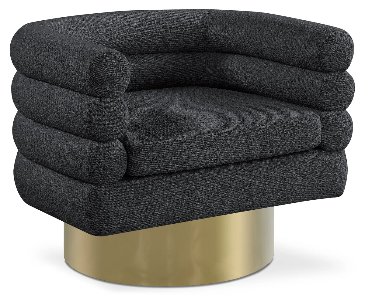 Tessa - Accent Chair - Black
