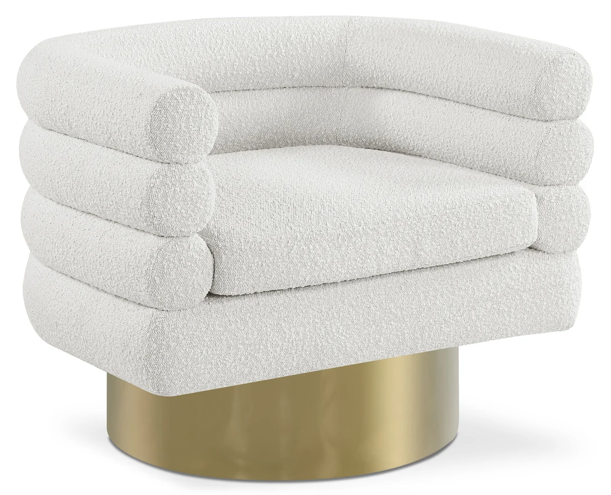 Tessa - Accent Chair - Cream