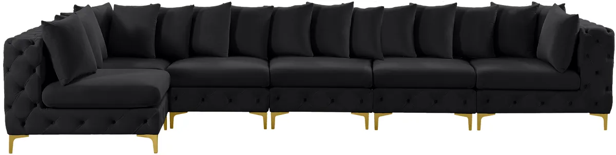 Tremblay - 6 Piece Modular Sectional - Black