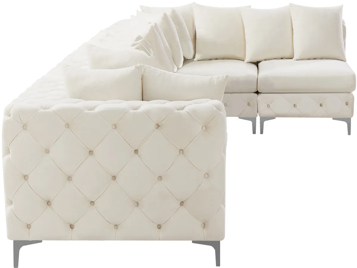 Tremblay - 6 Piece Modular Sectional - Cream