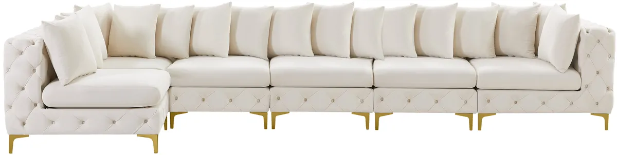 Tremblay - 6 Piece Modular Sectional - Cream