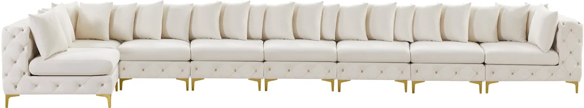 Tremblay - 8 Piece Modular Sectional - Cream