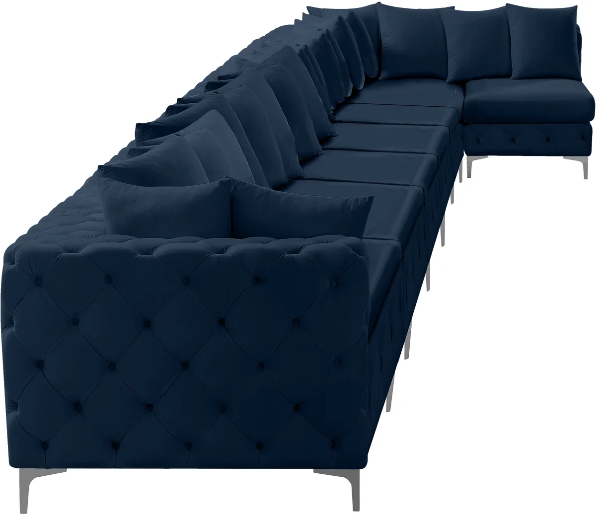 Tremblay - 8 Piece Modular Sectional - Navy