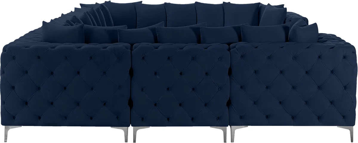 Tremblay - 8 Piece Modular U-Shaped Sectional - Navy