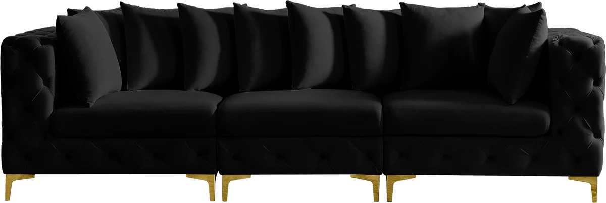 Tremblay - 3 Seat Modular Sofa - Black