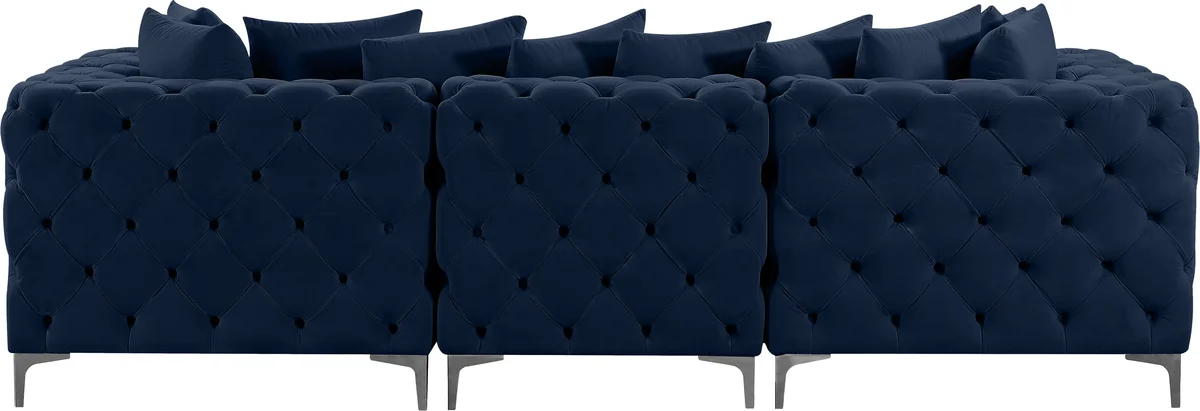 Tremblay - 3 Seat Modular Sofa - Navy