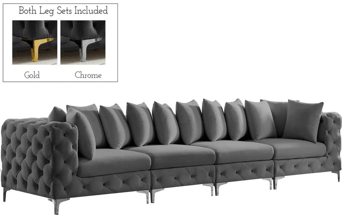 Tremblay - 4 Seat Modular Sofa - Gray - View 2