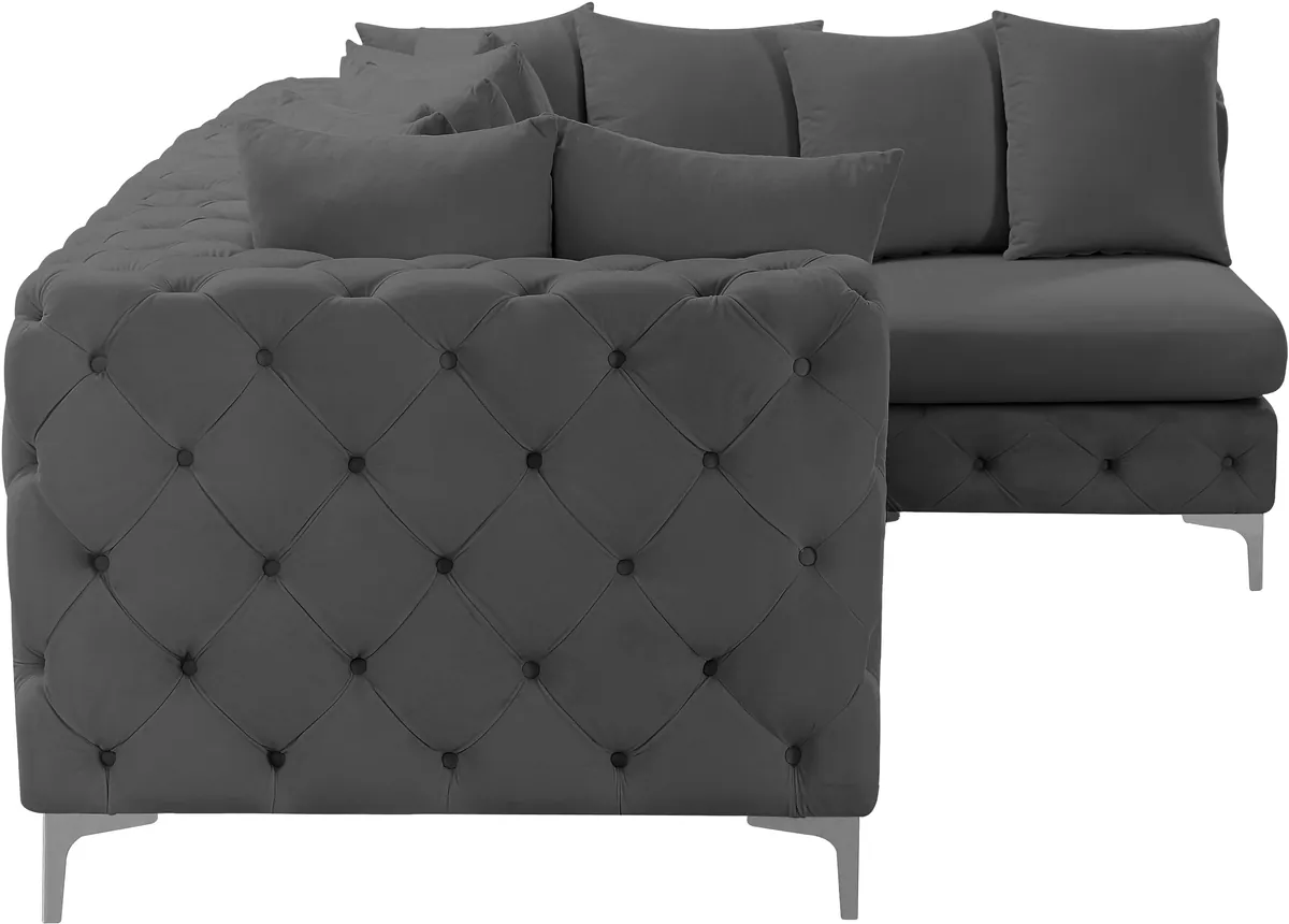 Tremblay - 4 Piece Modular Sectional - Gray