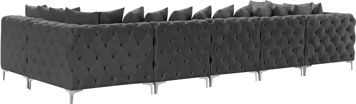 Tremblay - 7 Piece Modular U-Shaped Sectional - Gray