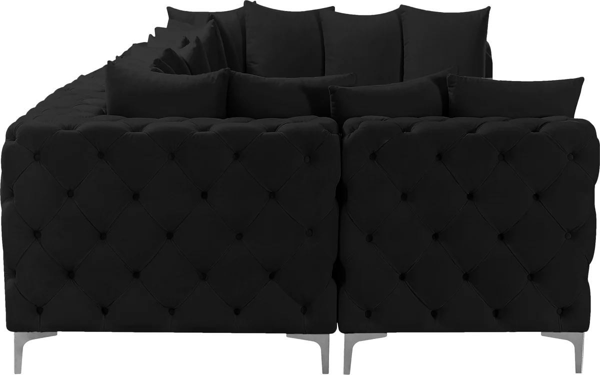 Tremblay - 7 Piece Modular Sectional - Black