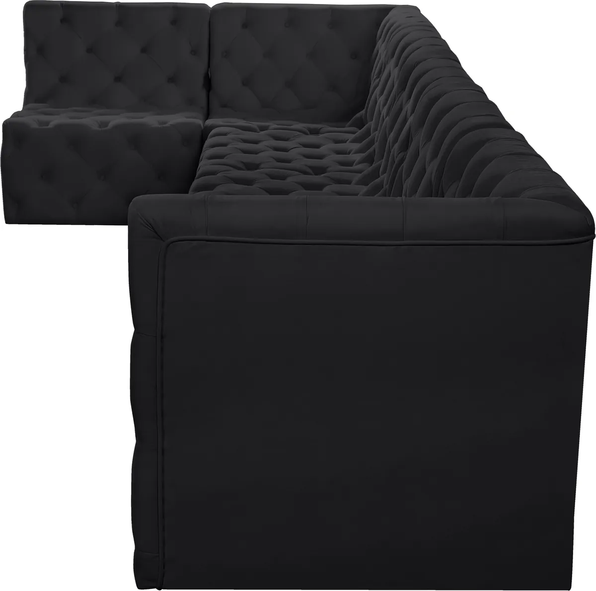 Tuft - 6 Piece Modular Sectional - Black